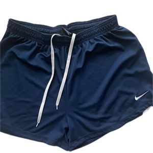 Navy blue Nike running shorts. Perfect shape